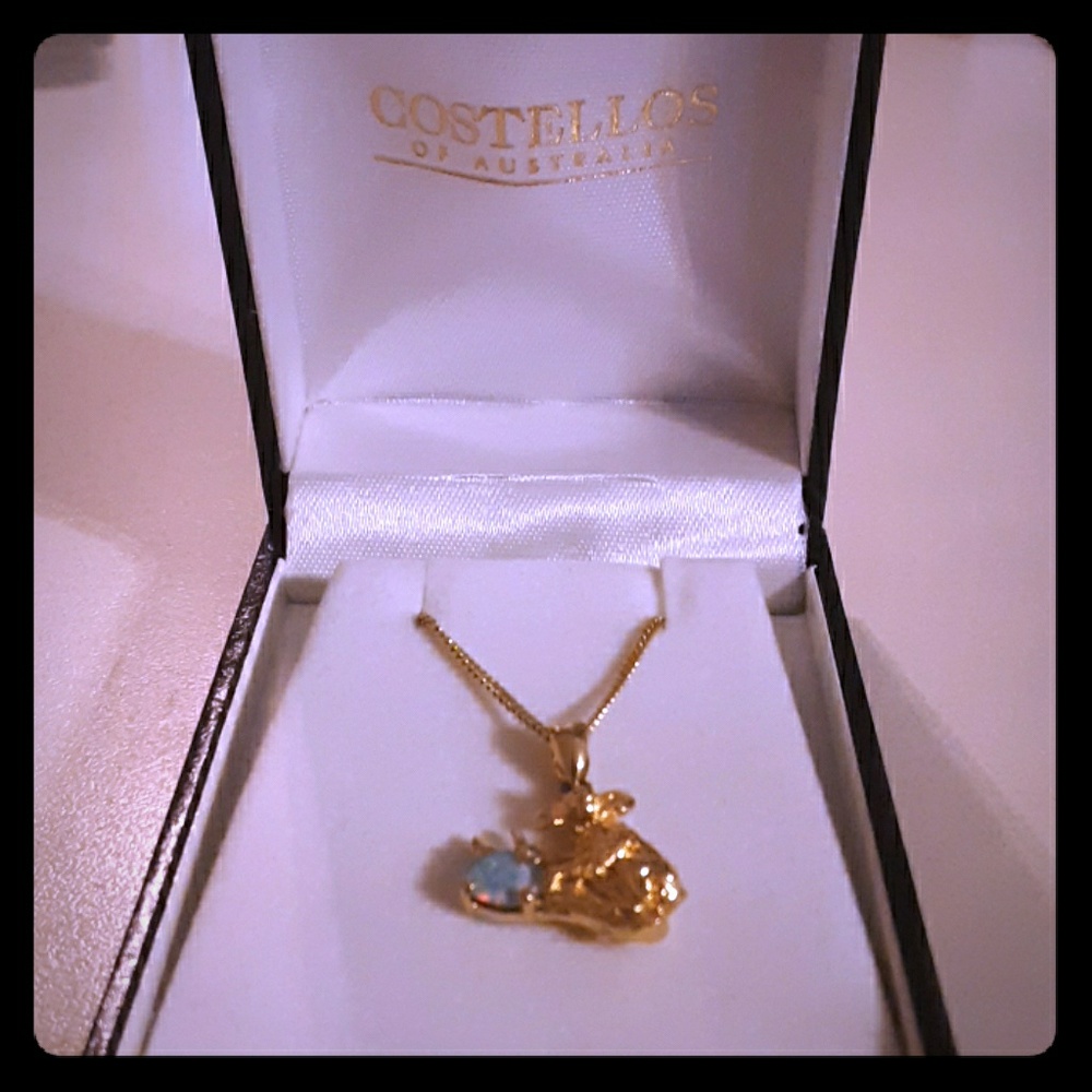 Costellos of Australia Koala and Opal Pendant